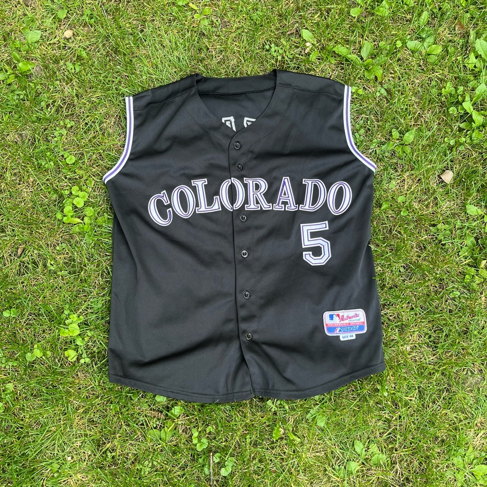 Carlos Gonzalez Colorado Rockies Baseball Jersey